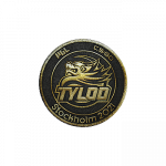 Нашивка | Tyloo (золотая) | Стокгольм 2021